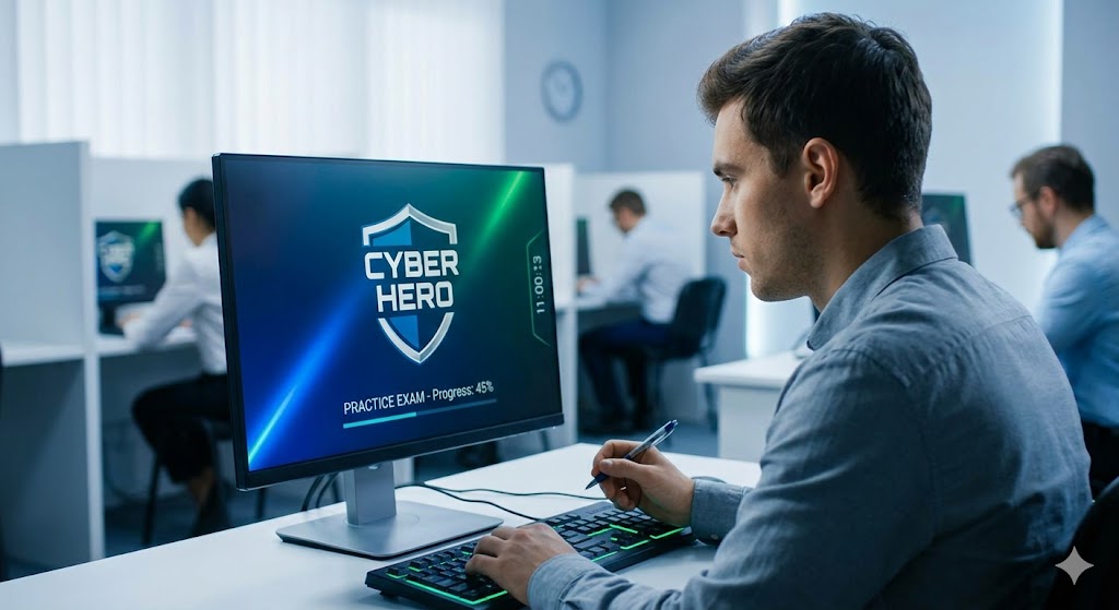 Cyber Hero Certification Practice Test Banner