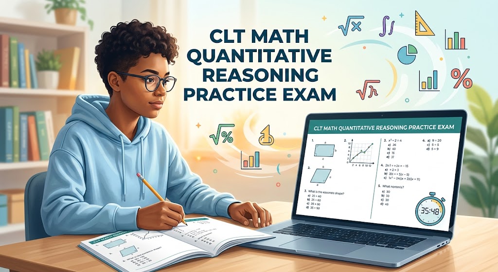 CLT Math Quantitative Reasoning Practice Test [Timed] Banner