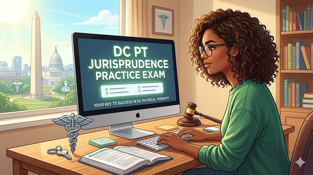 District of Columbia Physical Therapy Jurisprudence Practice Exam Banner