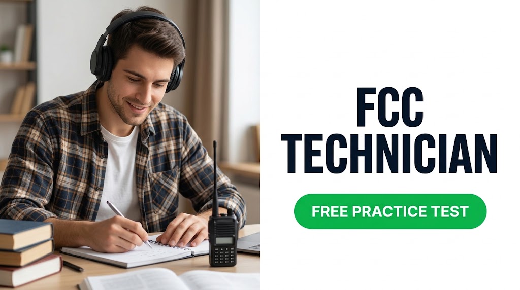 Ham Radio Practice Test & Exam Prep Banner
