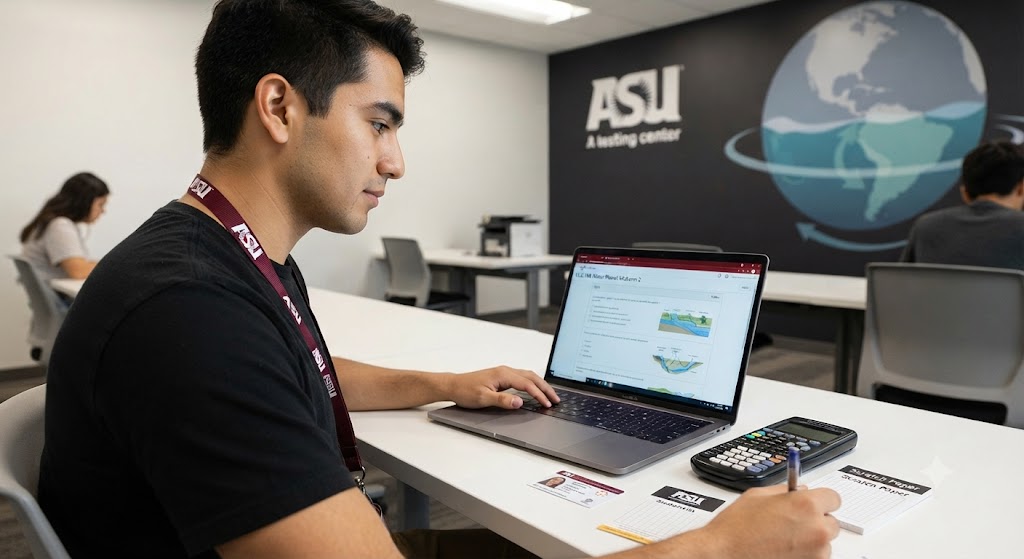 Arizona State University (ASU) GLG108 Water Planet Midterm 2 Practice Exam Banner