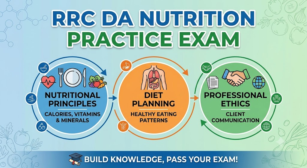 RRC DA Nutrition Practice Test Banner