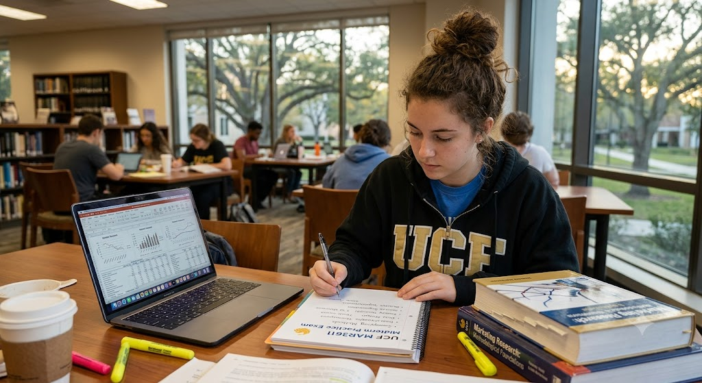 University of Central Florida (UCF) MAR3611 Marketing Analysis and Research Methods Midterm Practice Exam Banner