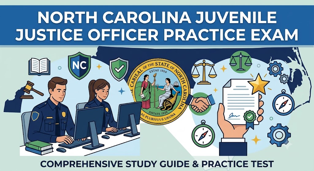 NC Juvenile Justice Officer Practice Exam Banner