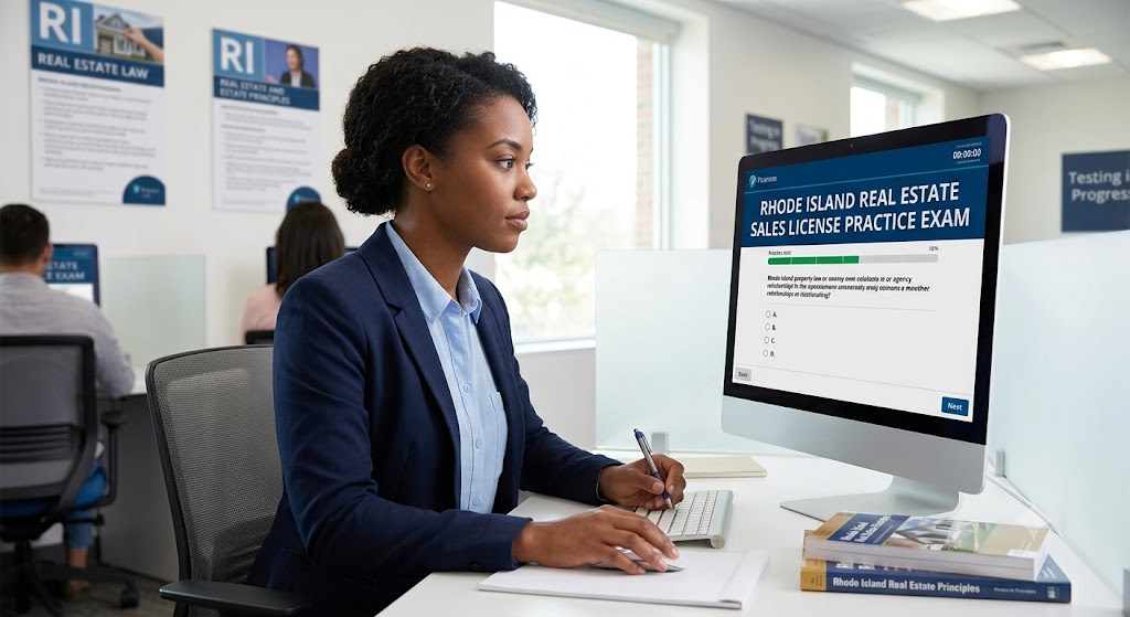 Rhode Island Real Estate Sales License Practice Exam Banner