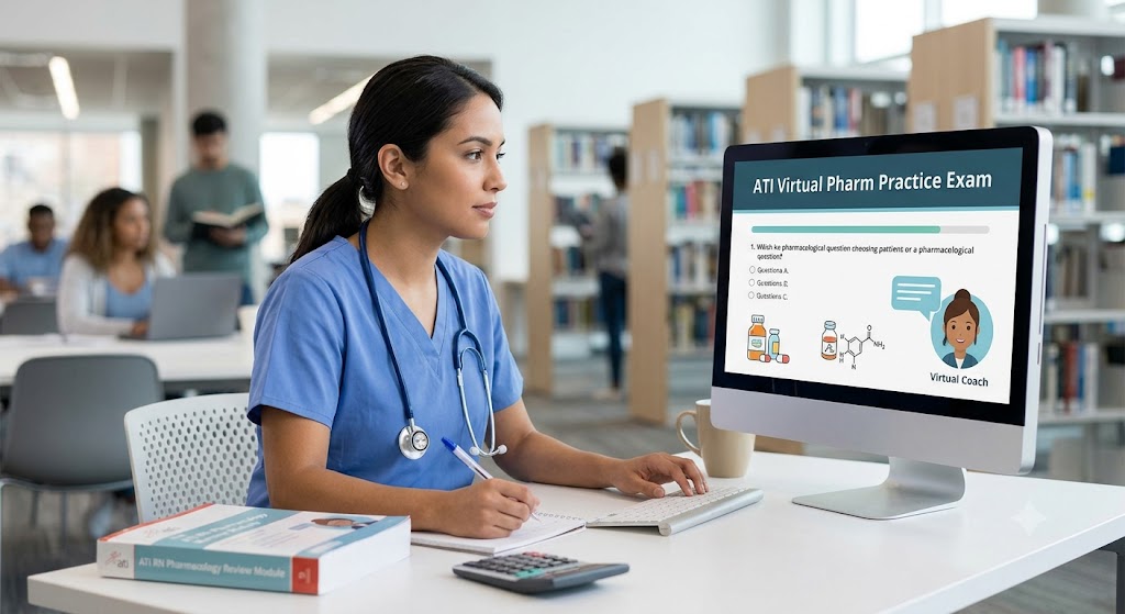 ATI Virtual Pharm Practice Test Banner