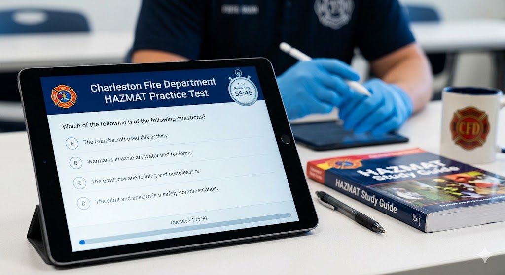 Charleston Fire Department Hazardous Materials (HAZMAT) Practice Test Banner