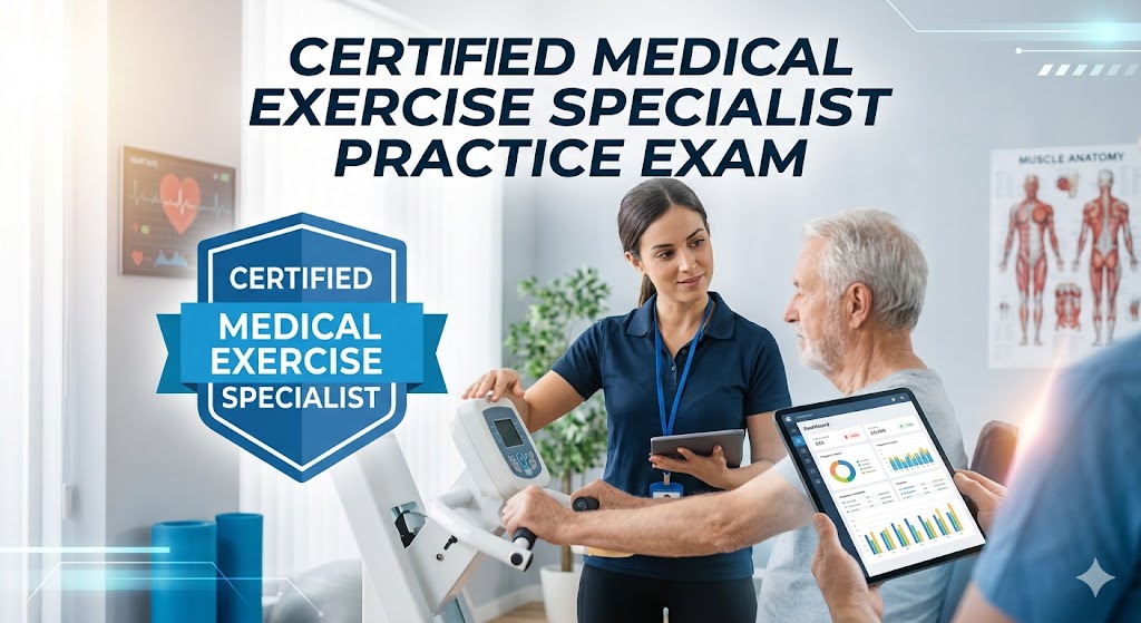Certified Medical Exercise Specialist Practice Exam Banner