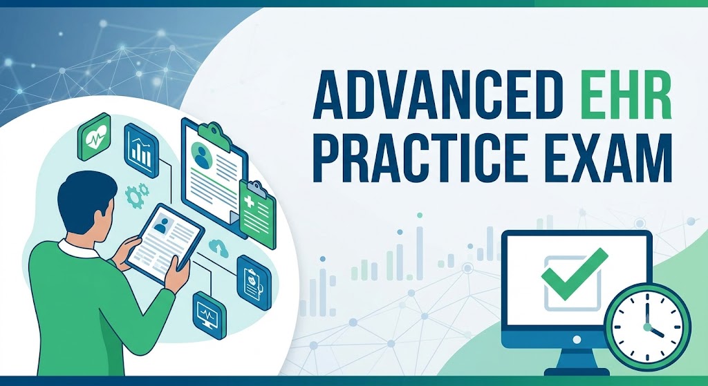 Advanced EHR Practice Test Banner
