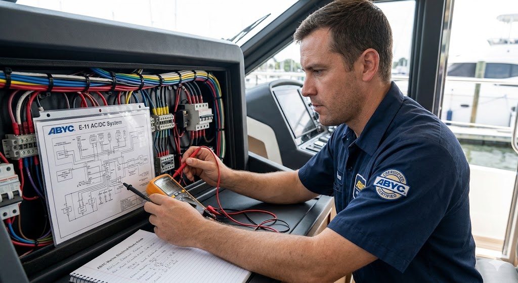 ABYC Marine Electrical Practice Exam Banner