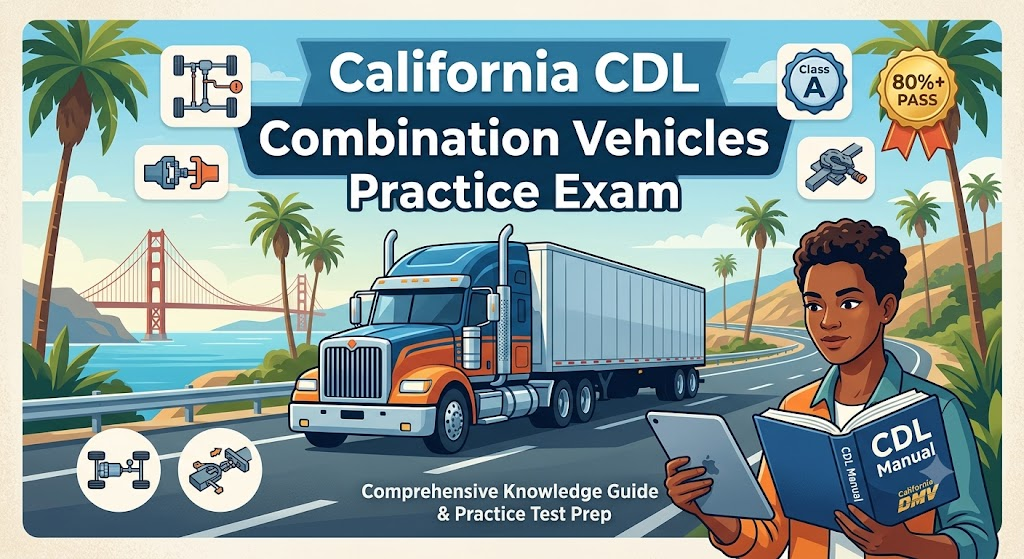 California CDL Combination Endurance Test Banner