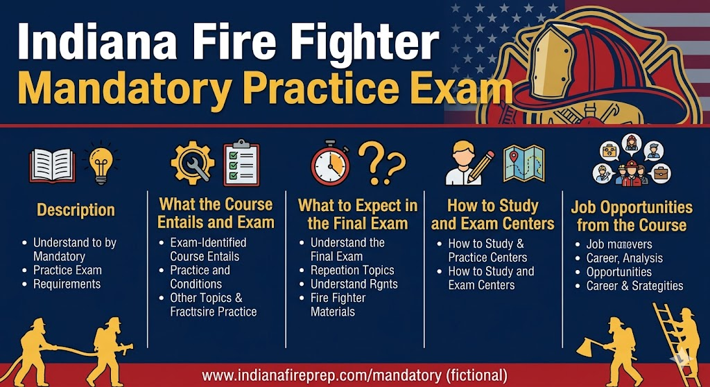Indiana Fire Fighter Mandatory Practice Test Banner