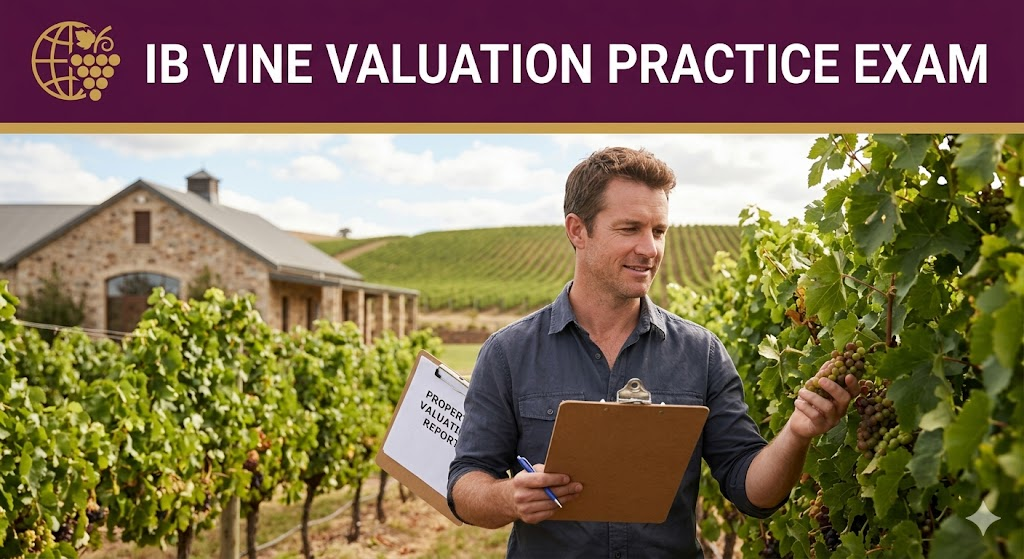 IB Vine Valuation Practice Test Banner