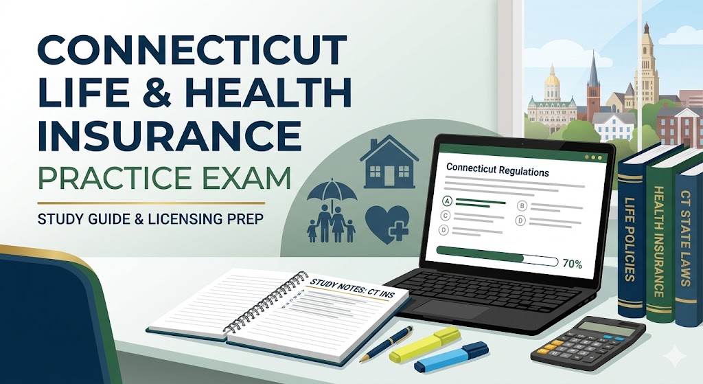 Connecticut Life & Health Insurance Practice Exam Banner