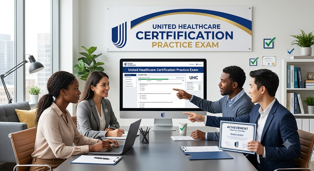 United Healthcare Certification Practice Exam Banner