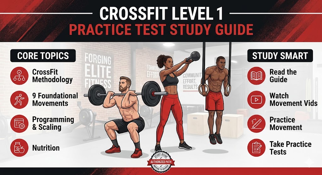 Crossfit Trainer Practice Test Level 1 Banner