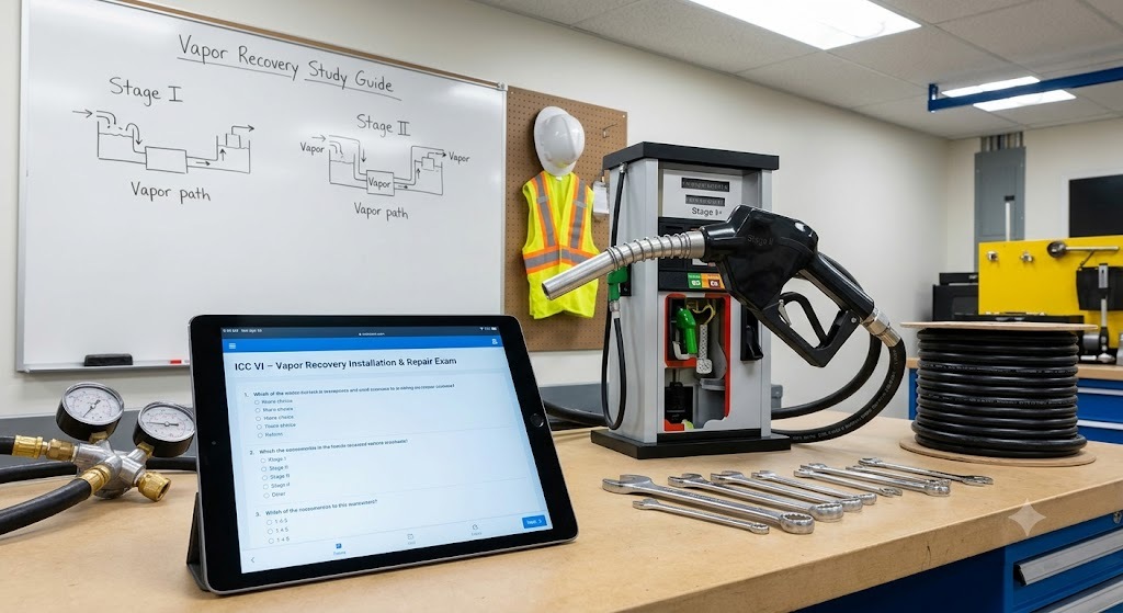 VI – Vapor Recovery Installation and Repair Practice Exam Banner