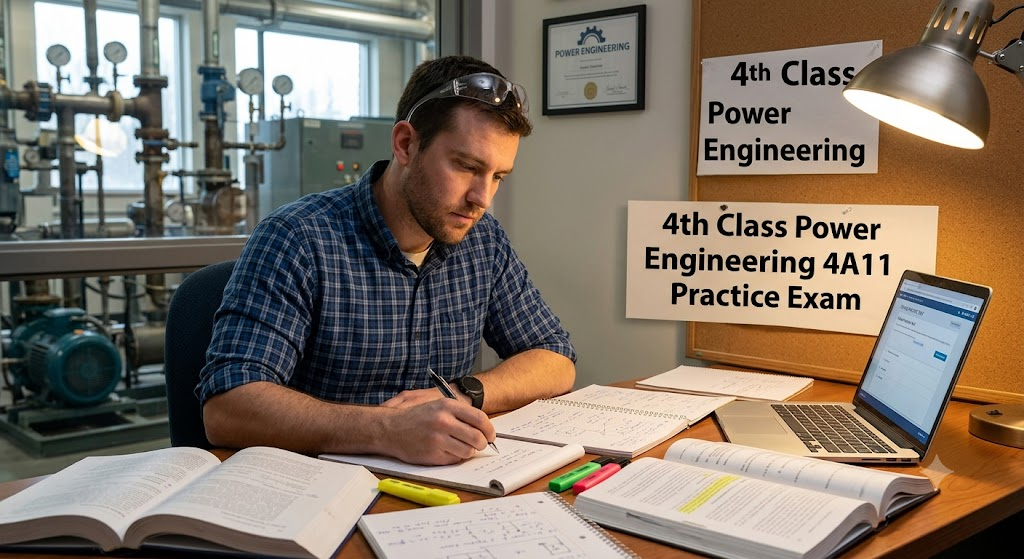 4th Class Power Engineering 4A11 Practice Test Banner