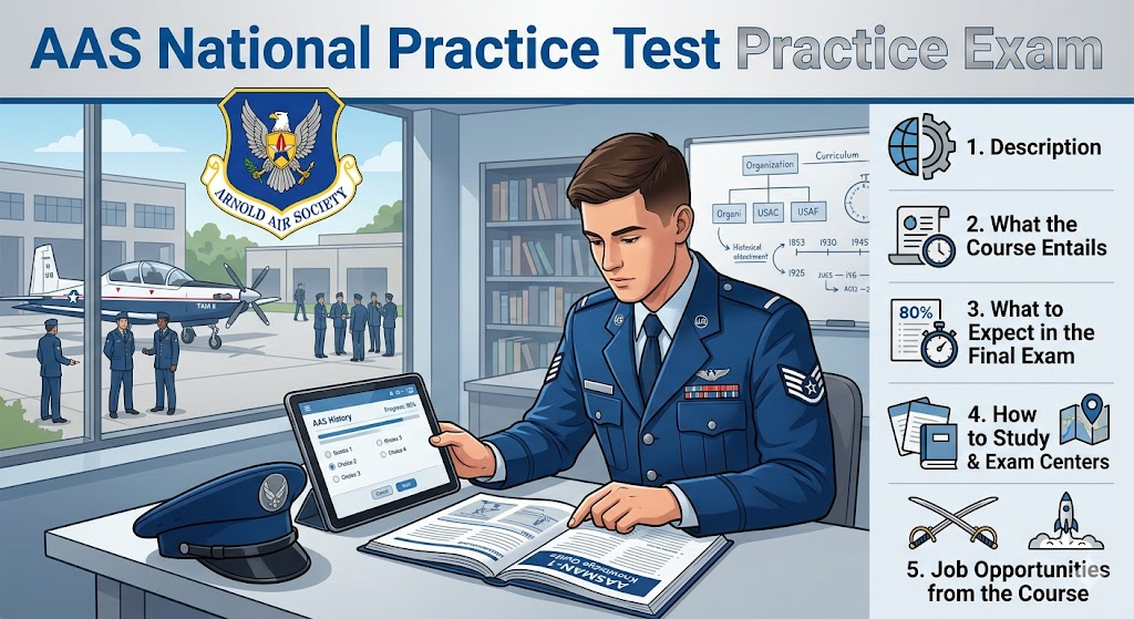 Arnold Air Society (AAS) National Practice Test Banner