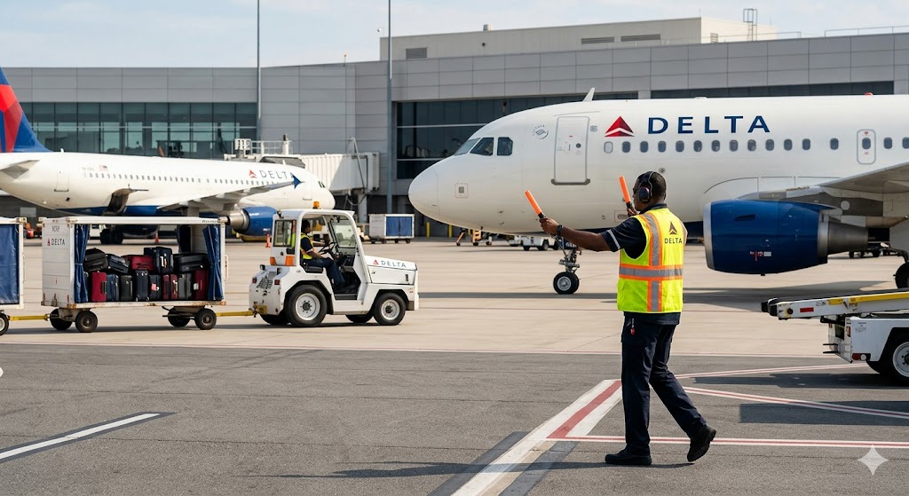 Delta Ramp Agent Practice Exam Banner