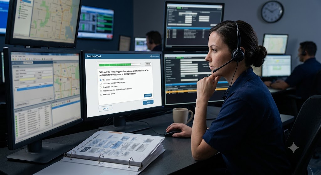 NCIC Hit Confirmation – Enhanced 911 Procedures (HC-E911) Practice Test Banner