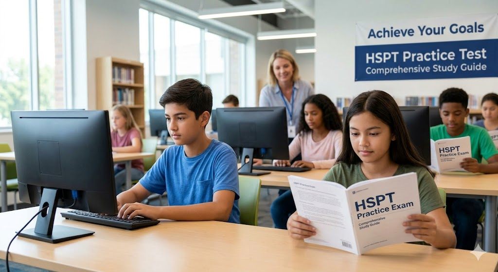 High School Placement Test (HSPT) Practice Test Banner