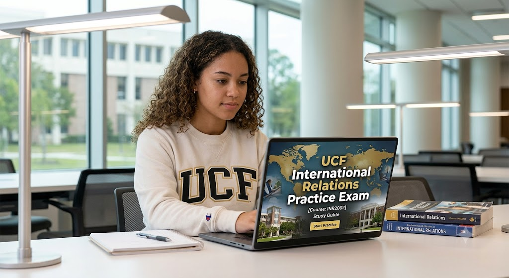 University of Central Florida (UCF) INR2002 International Relations-Theory and Practice Final Practice Exam Banner