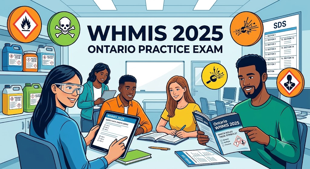 WHMIS Quiz Answers 2025 (Canada, Ontario) Banner