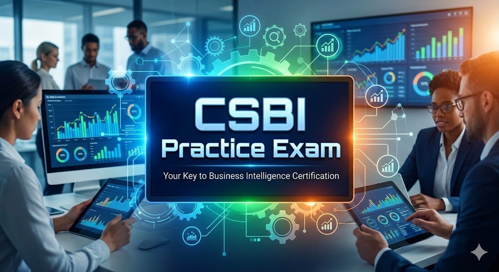 Certified Specialist Business Intelligence (CSBI) Practice Test Banner