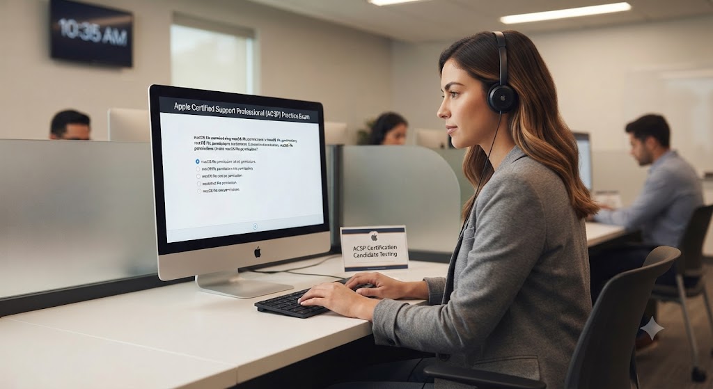Apple Certified Support Professional (ACSP) Practice Exam Banner