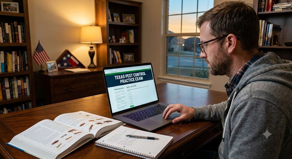 Texas Pest Control Category Practice Test Banner