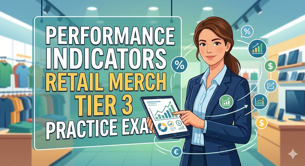 Performance Indicators Retail Merch Tier 3 Practice Test Banner