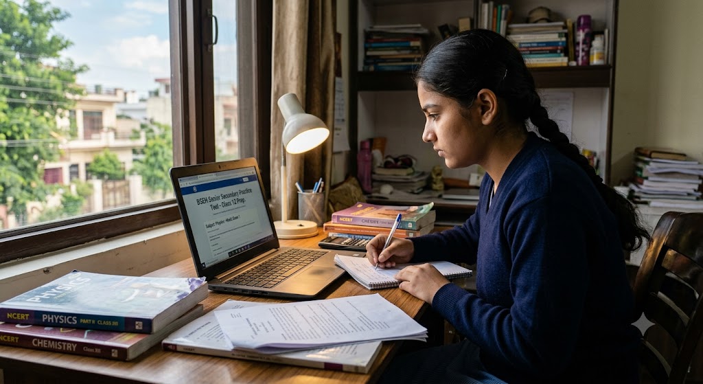 BSEH Senior Secondary Practice Test & Exam Prep | India Banner