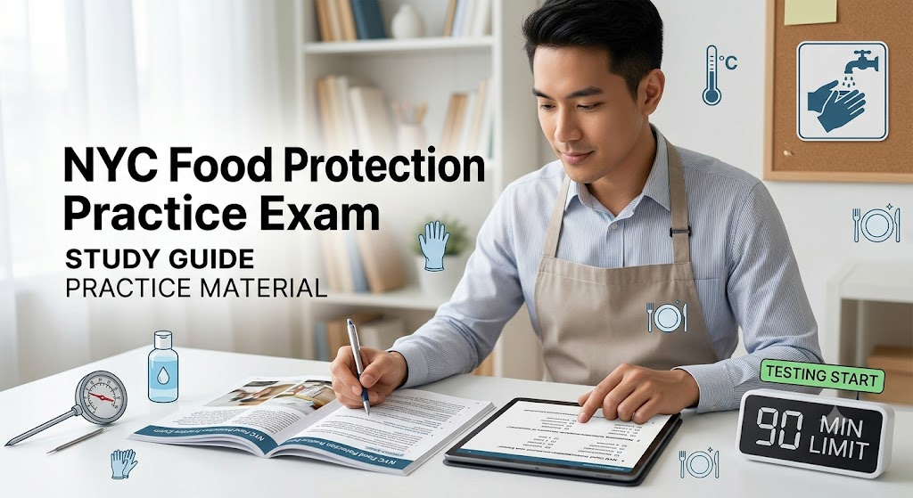 NYC Food Protection Final Exam Questions Answers Banner