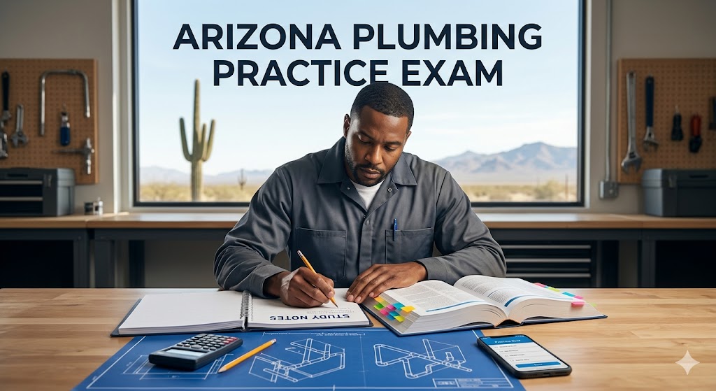 Arizona Plumbing License Practice Exam Banner