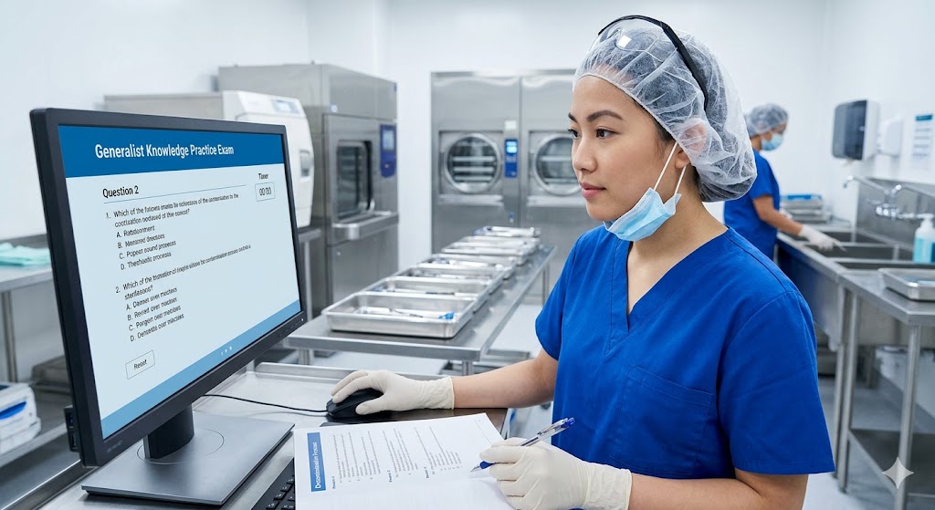 Central Services Sterile Technician Certification Practice Exam Banner