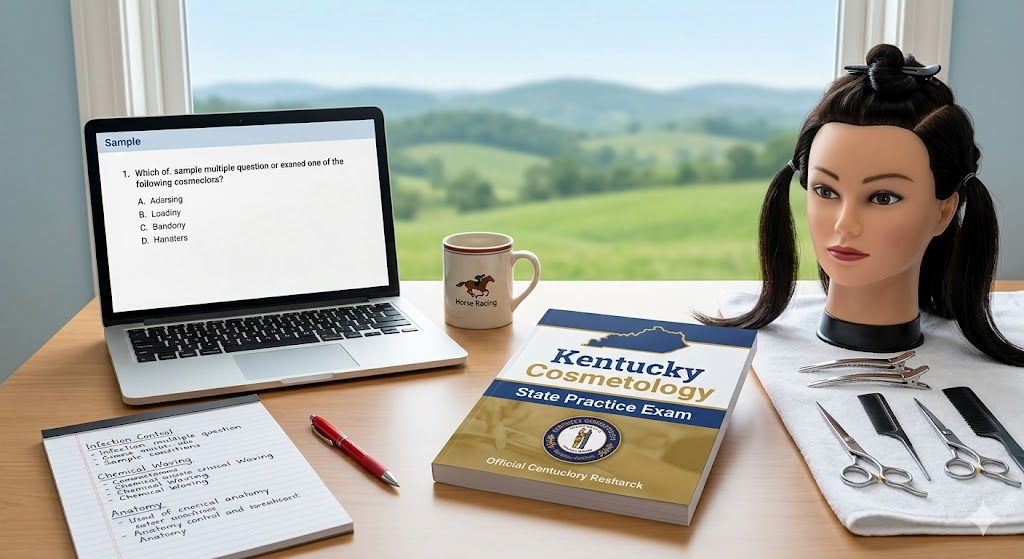 Kentucky Cosmetology State Practice Exam Banner