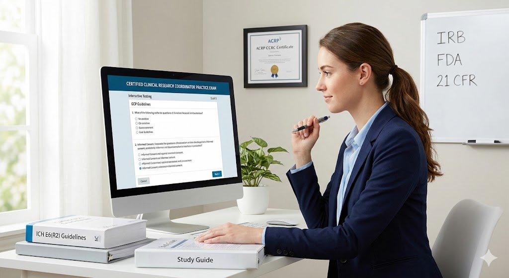Certified Clinical Research Coordinator (CCRC) Practice Exam Banner