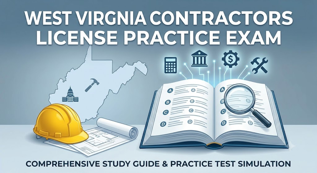 West Virginia Contractors License Practice Exam Banner