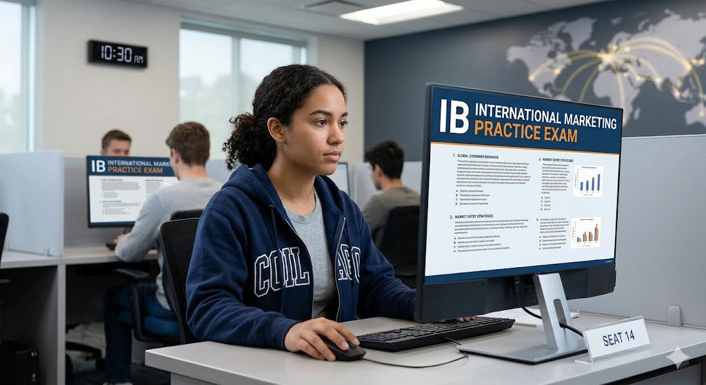 IB International Marketing Practice Exam Banner