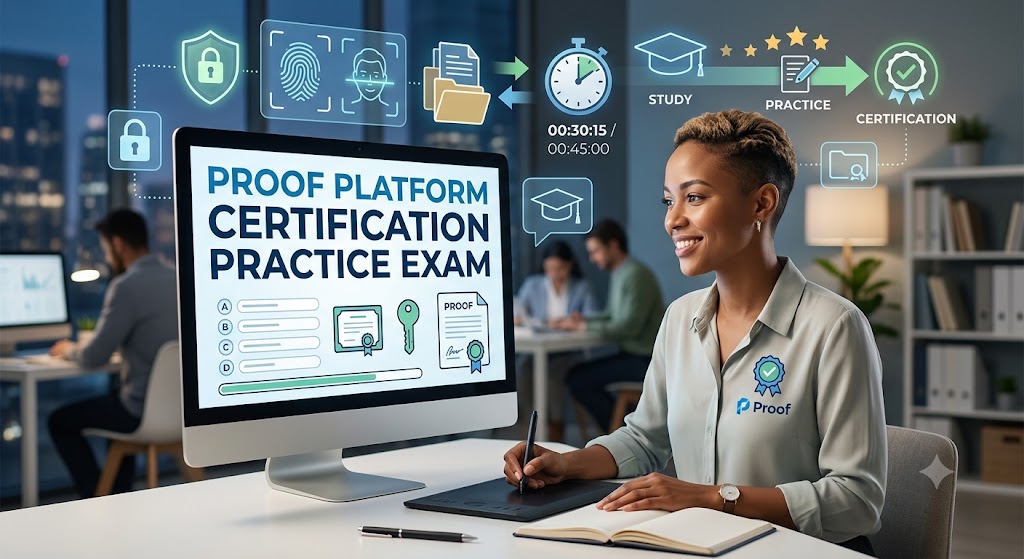 Proof Platform Certification Practice Test Banner