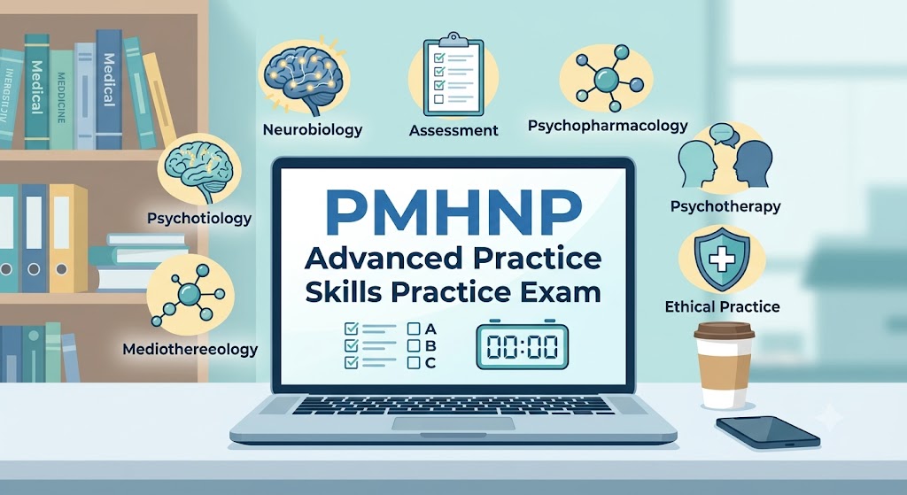 PMHNP Advanced Practice Skills Practice Test Banner