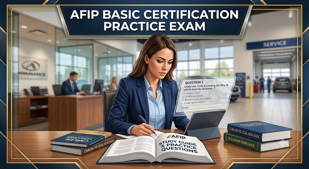 AFIP Basic Certification Practice Exam Banner