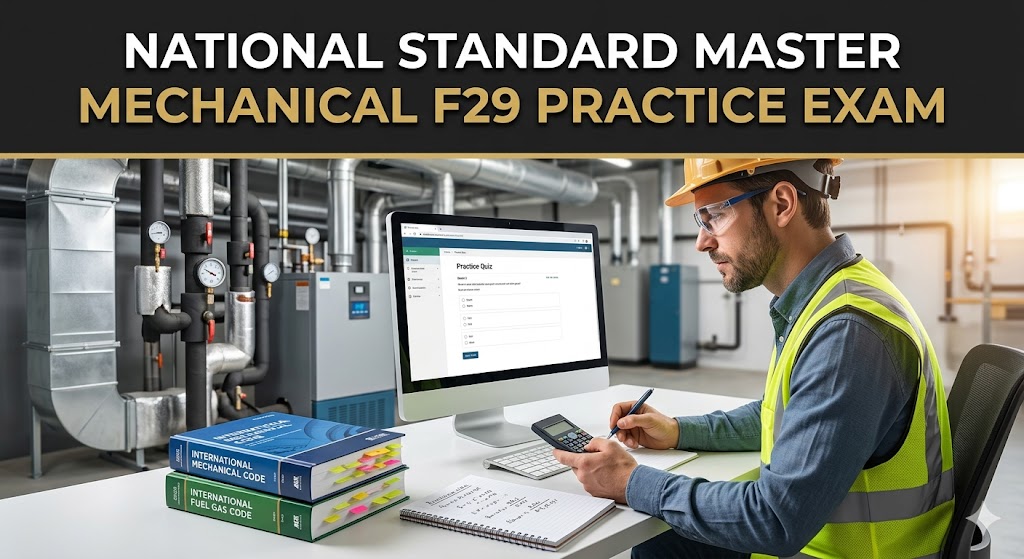 National Standard Master Mechanical F29 Practice Exam Banner