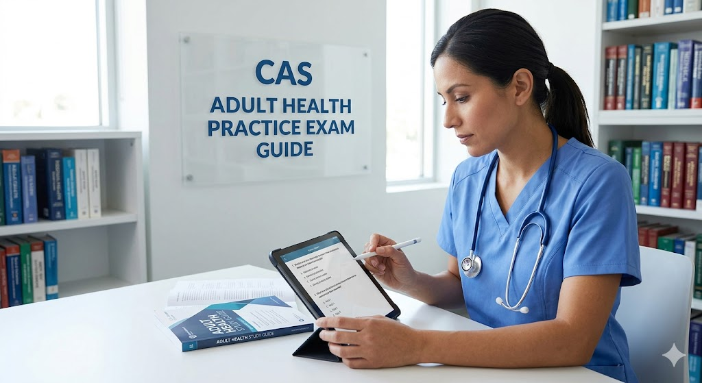 CAS Adult Health Practice Exam Banner