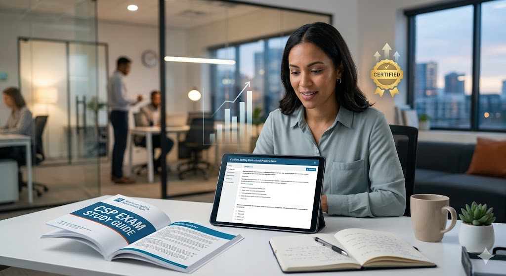 Certified Staffing Profesional Practice Exam Banner