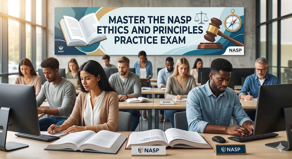 NASP Ethics and Principles Practice Exam Banner