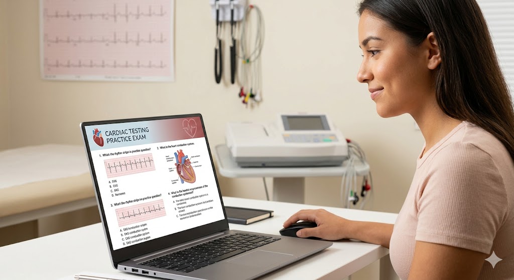Cardiac Vascular Nursing Certification Practice Exam Banner
