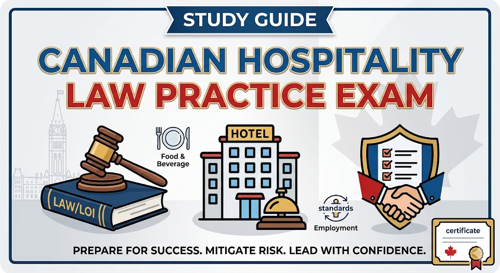 Canadian Hospitality Law Practice Exam Banner