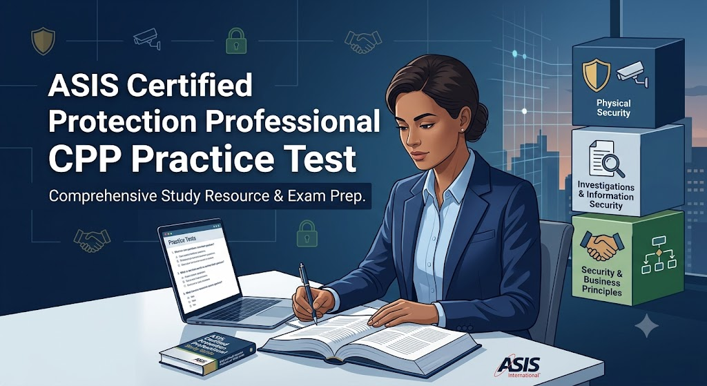 ASIS Certified Protection Professional (CPP) Practice Test Banner
